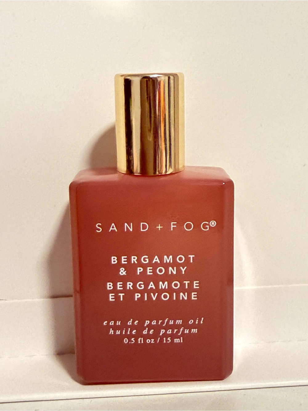 Sand + Fog Bergamot & Peony Eau de Parfum Oil